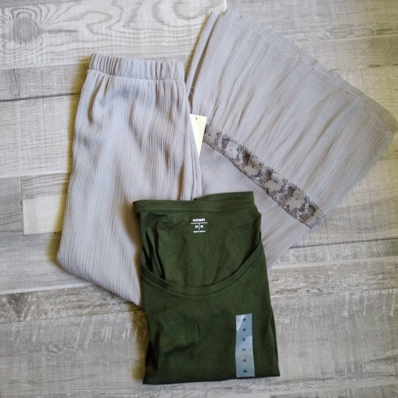 Nabee/ Old Navy Set of Long Skirt, T Shirt - Picture 8 of 8